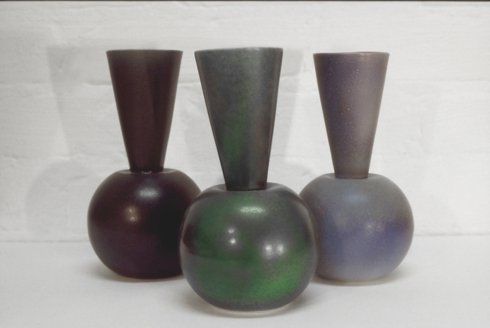 Cast Vases Trio